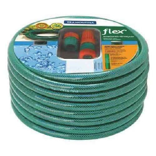 Mangueira Jardim Flex Kit Esguicho 20M Tramontina 79172200 Menor preço em Mangueira Jardim Flex Kit Esguicho 20M Tramontina 79172200