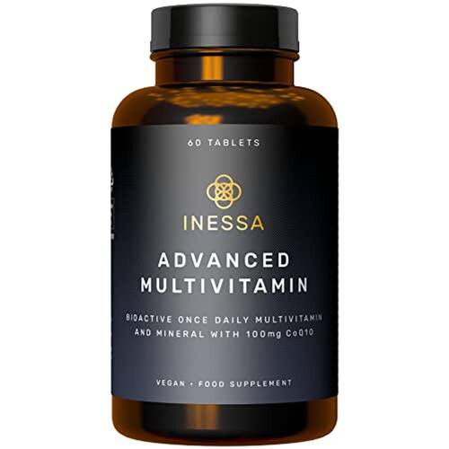 Inessa BIOACTIVE Advanced Multivitamin Potente, comprovada Ponto