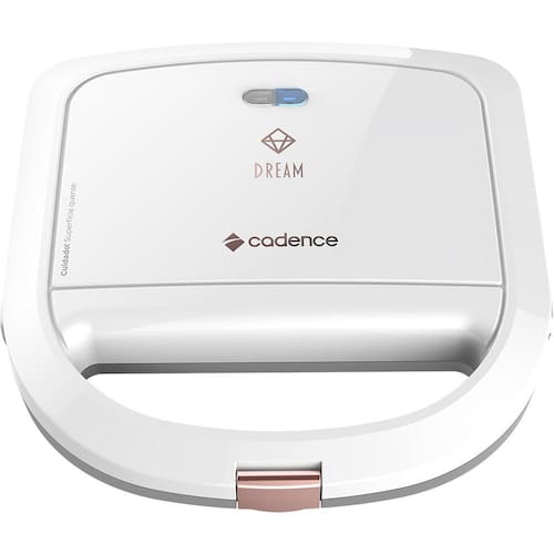 Sanduicheira Cadence Dream Rosé Gold Menor preço em Sanduicheira Cadence Dream Rosé Gold