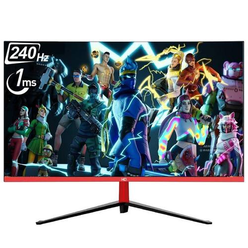 Monitor Gamer 27" 144Hz a 240Hz 1ms Curvo LED Full HD AMD FreeSync Nvidia G-Sync HDMI Display port alto falantes iluminação RGB - HQ Battle 27H24 Menor preço em Monitor Gamer 27" 144Hz a 240Hz 1ms Curvo LED Full HD AMD FreeSync Nvidia G-Sync HDMI Display port alto falantes iluminação RGB - HQ Battle 27H24