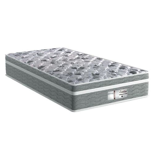 Colchão Solteiro Molas MasterPocket Ensacadas Evolution Euro Pillow Gray (88x188x32) - Probel Menor preço em Colchão Solteiro Molas MasterPocket Ensacadas Evolution Euro Pillow Gray (88x188x32) - Probel