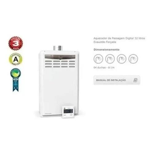Aquecedor a Gás Rheem-paloma Series - 32 Litros | Ponto