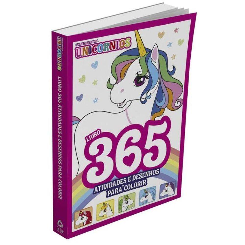 Unicornio - Livro - 365 Atividades e Desenho Para | Ponto