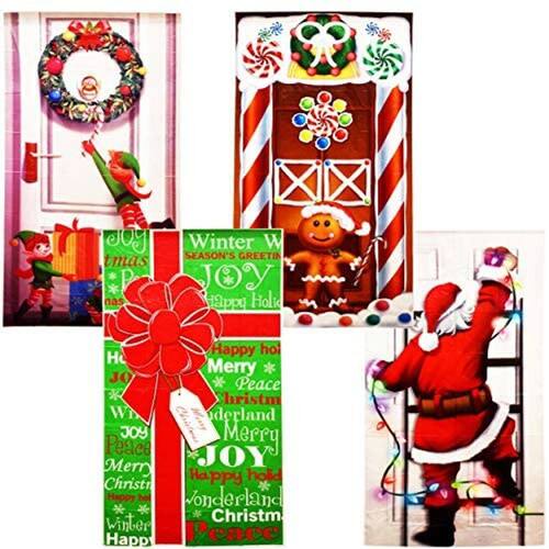 4 Pack Porta de Natal Cobre Decoração | Ponto 4 Pack Porta de Natal Cobre Decoração | Ponto