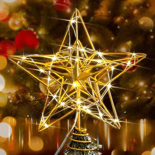 Árvore de Natal Star Topper - 8 "Árvore | Ponto Árvore de Natal Star Topper - 8 "Árvore | Ponto