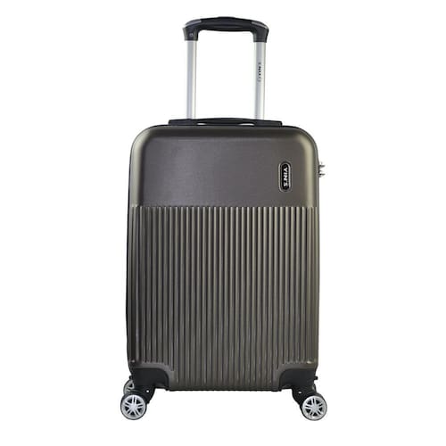 Mala de Bordo Pequena para Viagem Abs Yins 21113 Cadeado Integrado Rodas Duplas 360º Champagne Menor preço em Mala de Bordo Pequena para Viagem Abs Yins 21113 Cadeado Integrado Rodas Duplas 360º Champagne