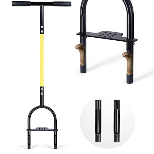 Aerador do Núcleo do Gramado Jardineer, Ferramenta de Gramado do Aerador do Aerador do Plugue com Tines Sobressalentes, Aerador do Pátio com Ranhura N