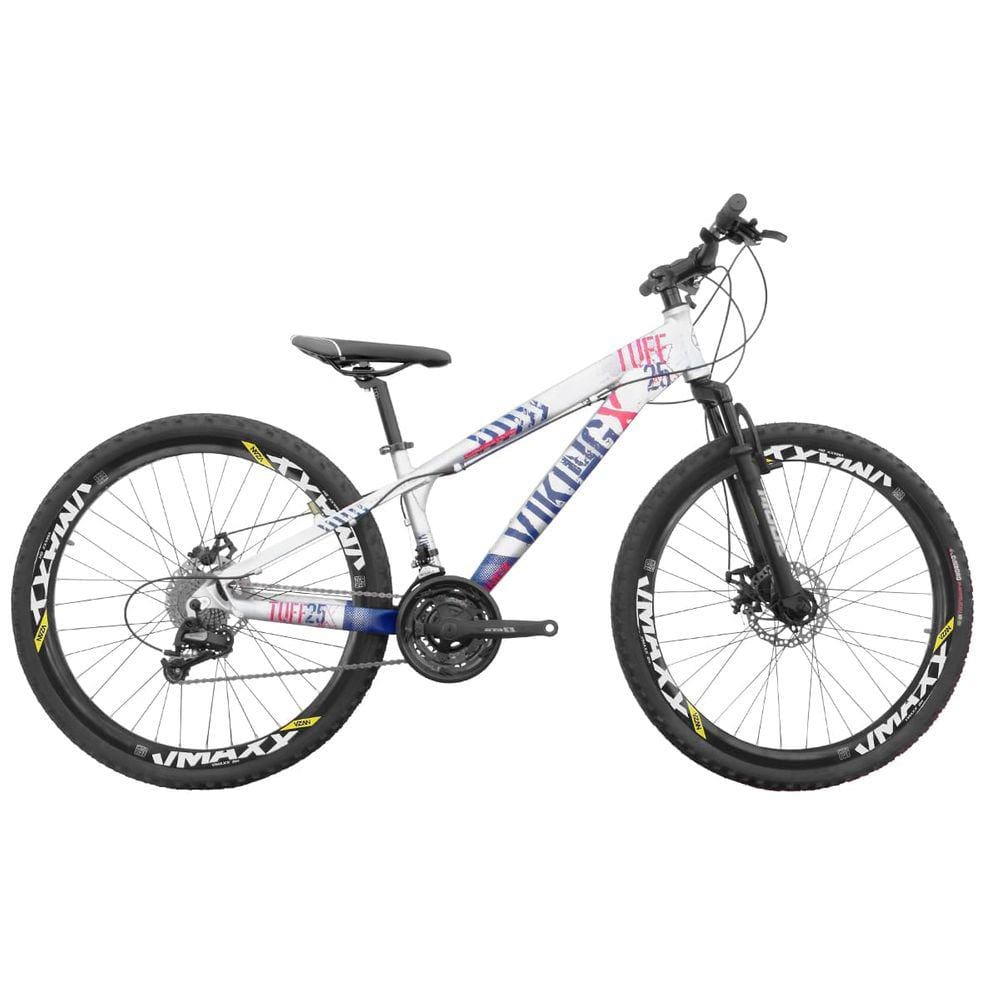 Bicicleta Aro 26 Vikingx 21 Marchas Freio Disco C/ Suspensão