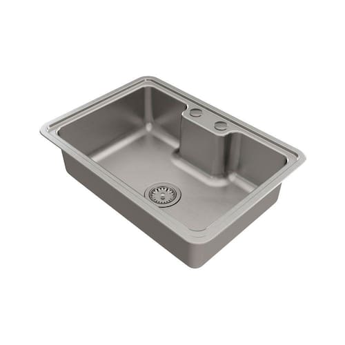 Menor preço em Cuba Docol Massima 68x48 1611516 Inox Escovado