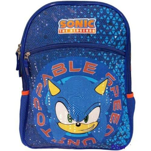 Mochila Infantil Escolar Com Rodinha Sonic Unstoppable - Bebe