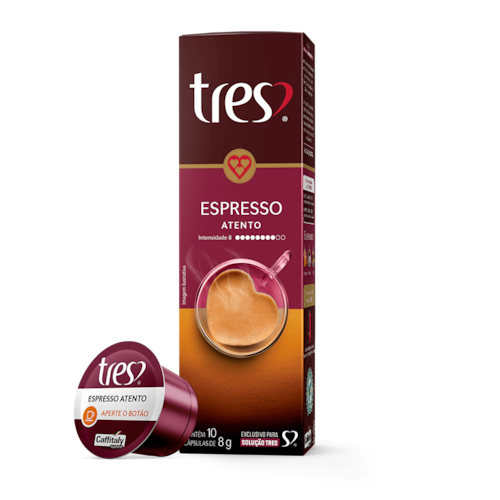 Cápsula de Café Espresso Atento TRES 3 Corações é boa?