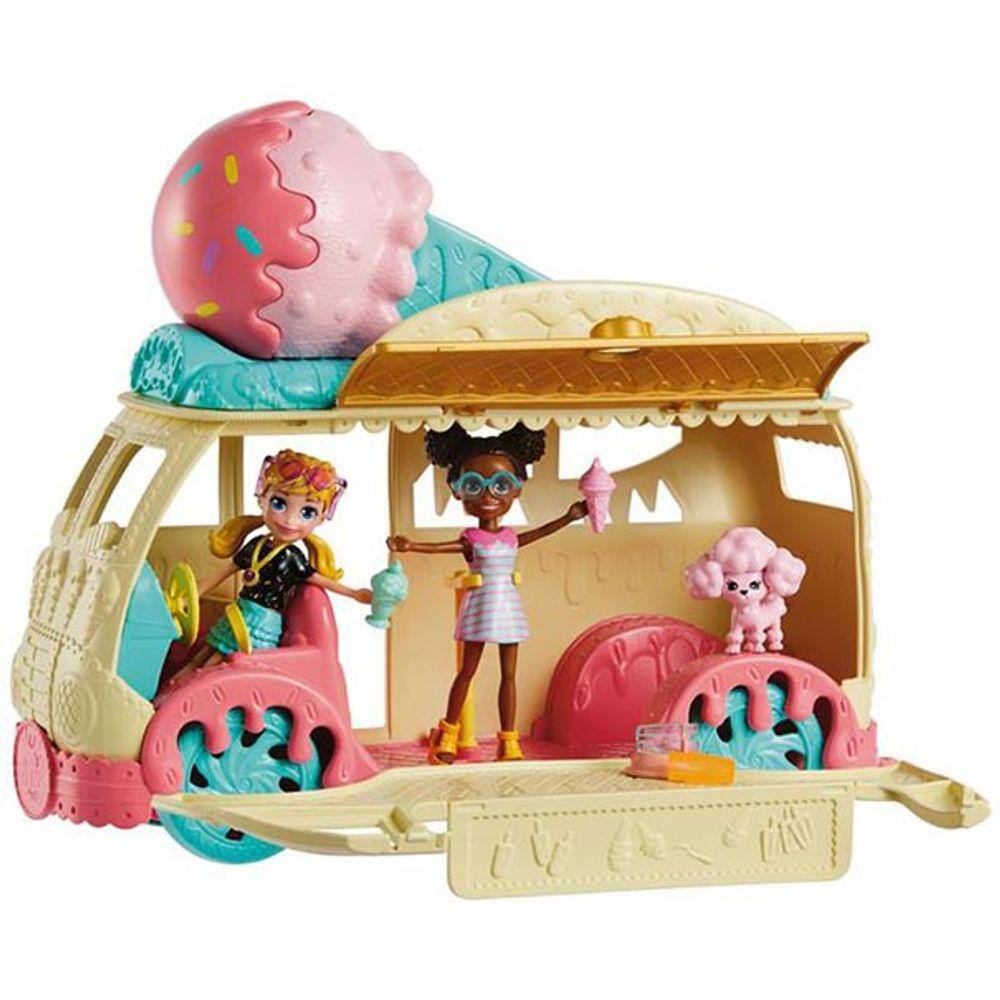 Polly Pocket Hospital Movel Dos Bichinhos - Gfr04 - Mattel