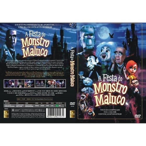 Dvd A Festa Do Monstro Maluco London Ponto Dvd A Festa Do Monstro Maluco London Ponto