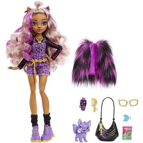 Boneca Monster High Clawdeen Wolf HKY75 Mattel