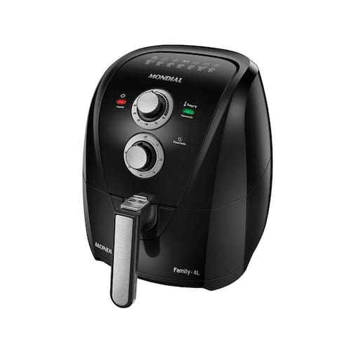 Fritadeira Elétrica Air Fryer Mondial Afn-40-LE 4L Preta - 127V - 110V