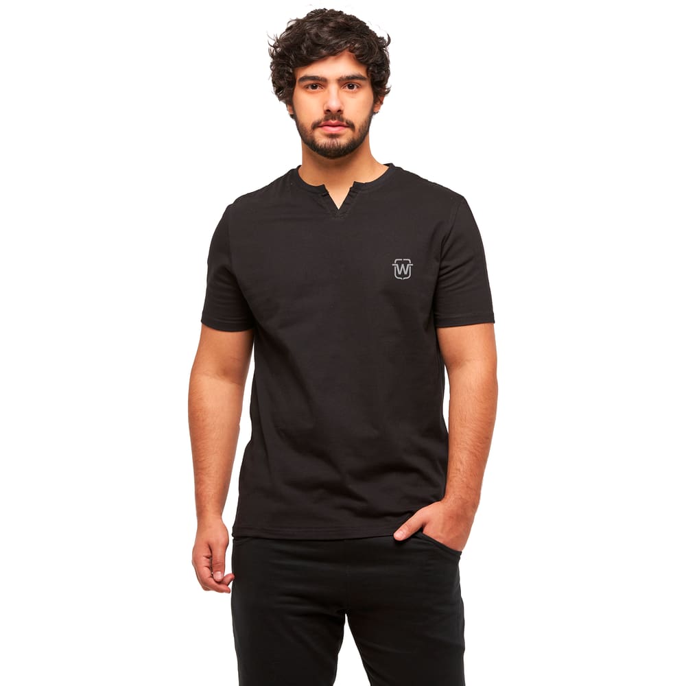 Camiseta Basica Masculina Gola Portuguesa C3 | Ponto