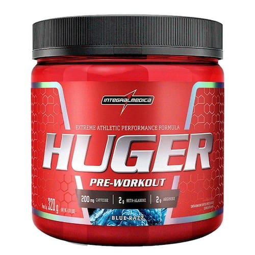 Pré Treino Huger Pré-Workout (320g) Integralmedica Menor preço em Pré Treino Huger Pré-Workout (320g) Integralmedica