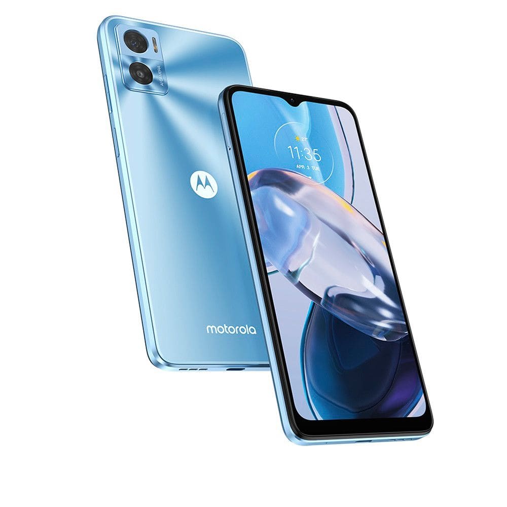 Smartphone Motorola Moto E22 XT2239-10 128GB,4GB RAM Processador Octa-core de 2,3 Ghz, Bateria Que Dura Mais de 30 Horas