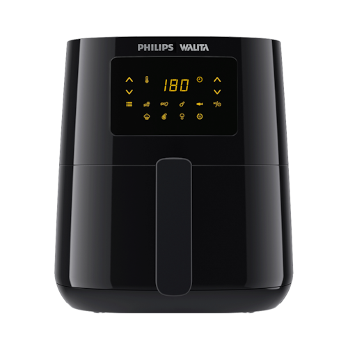 Fritadeira Elétrica Sem Óleo Air Fryer Philips Walita RI9252 4,1 L Digital Preta