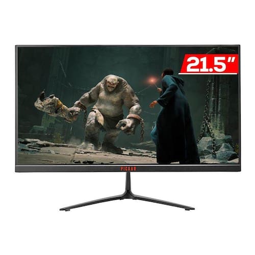 Monitor Gamer Pichau Athen V2L 21, 21.5 Pol., IPS, FHD, 1ms, 75Hz,  FreeSync, VGA/HDMI, PG-ATHV2L21-BL01 - Faz a Boa!