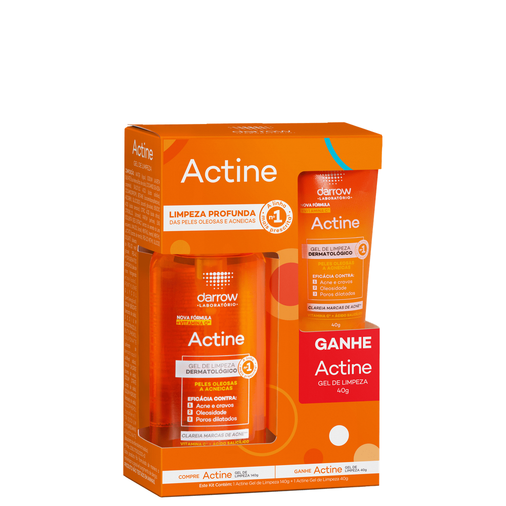 Kit Darrow Actine Gel de Limpeza Facial Duo