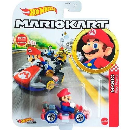 Cat Peach Hot Wheels Mario Kart - Mattel Gbg25-grn13