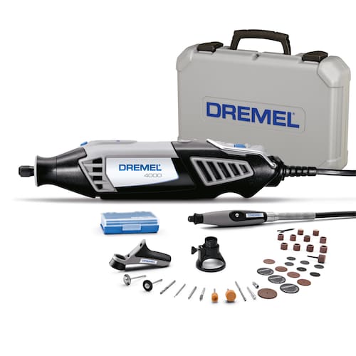 Micro Retífica Elétrica Kit Com 3 Acoplamentos 36 Acessórios E Maleta Azul Dremel F0134000nb-000 Menor preço em Micro Retífica Elétrica Kit Com 3 Acoplamentos 36 Acessórios E Maleta Azul Dremel F0134000nb-000