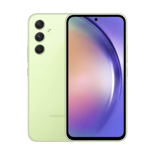 Menor preço em Smartphone Samsung Galaxy A54 256GB - Verde, 5G, Câmera Tripla 50MP + Selfie 32MP, RAM 8GB, Tela 6.4"