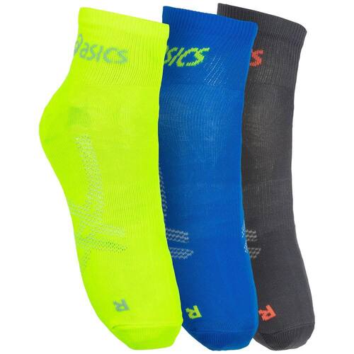 Kit de Meias ASICS Lic Cano Curto Quarter com 3 Pares - Adulto Menor preço em Kit de Meias ASICS Lic Cano Curto Quarter com 3 Pares - Adulto