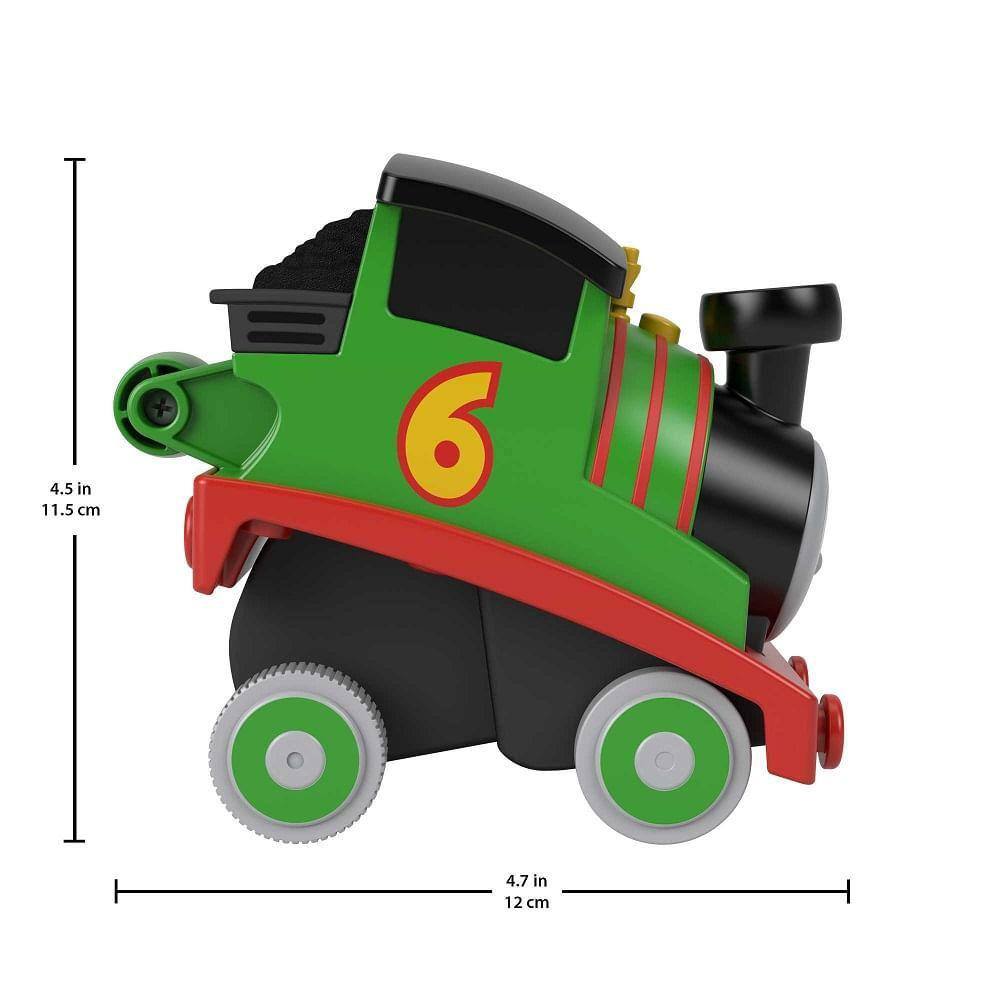 Trem - Thomas E Seus Amigos - Pressione E Vá Acrobacias - Percy - Verde -  Mattel