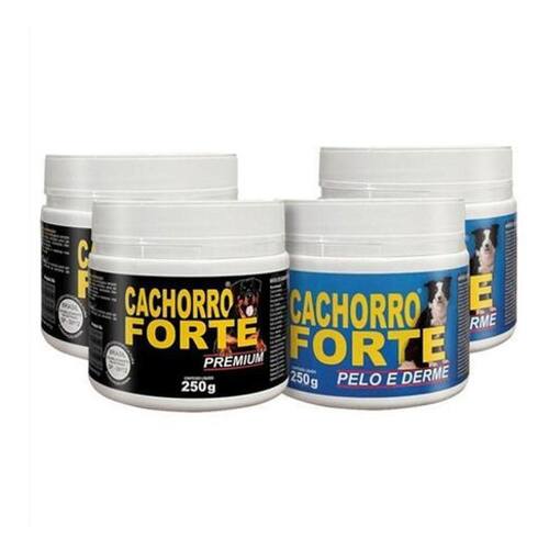 Suplemento Cachorro Forte Gold 250g 4 em 1 - Vitaminas e