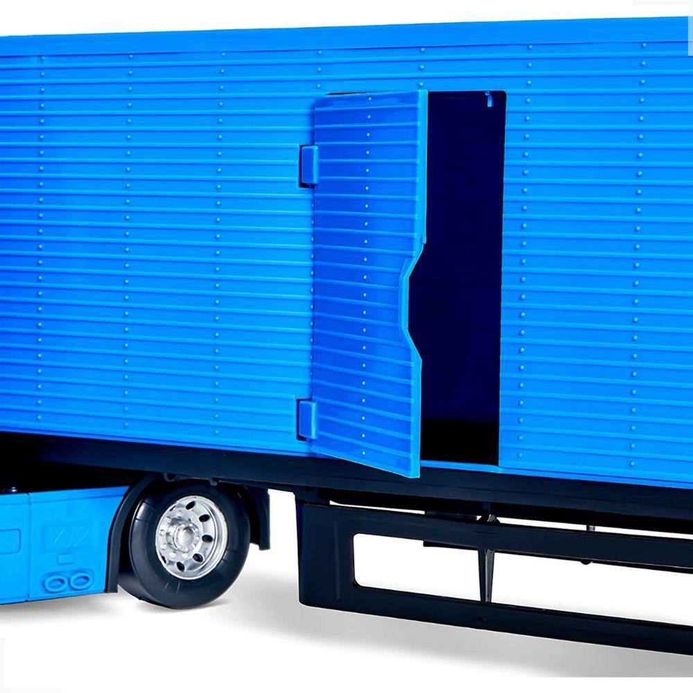 Miniatura Caminhão Carroceria Carreta Super Truck De Ferro