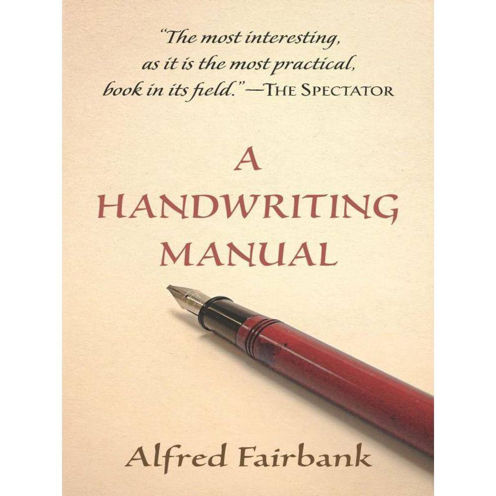 A Handwriting Manual | Ponto