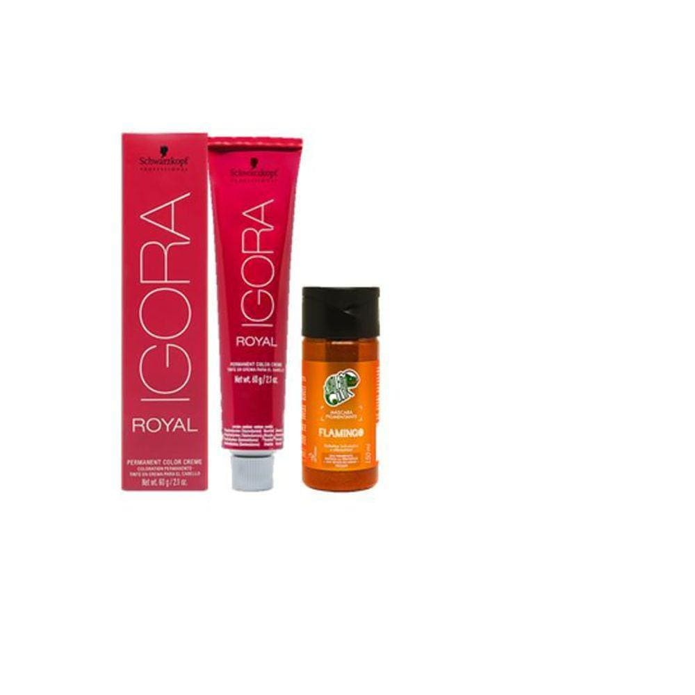 Coloração Igora Royal - Schwarzkopf - 8.77 Louro Claro Cobre Extra - 60g