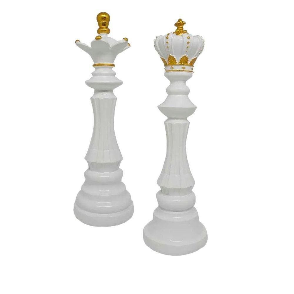 Rei e Rainha Xadrez - Decoração - King and Queen Chess