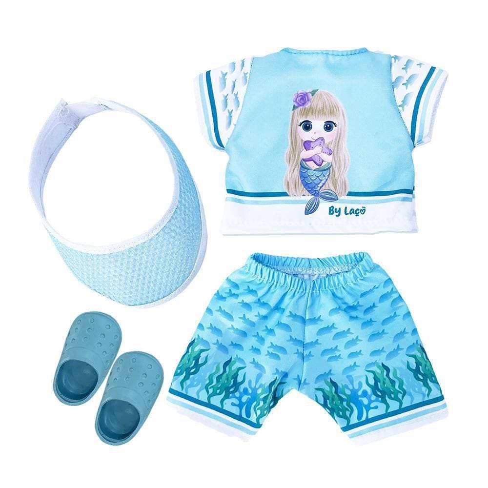 Roupa de Boneca Baby Alive Fio Lurex - Jujulie