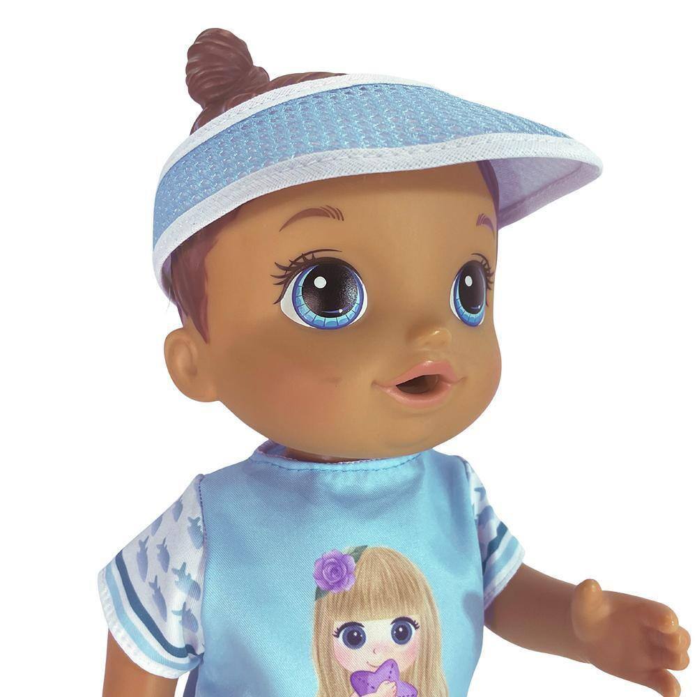 Kit Roupa Boneca Baby Alive Surf Mundo Mágico Das Sereias