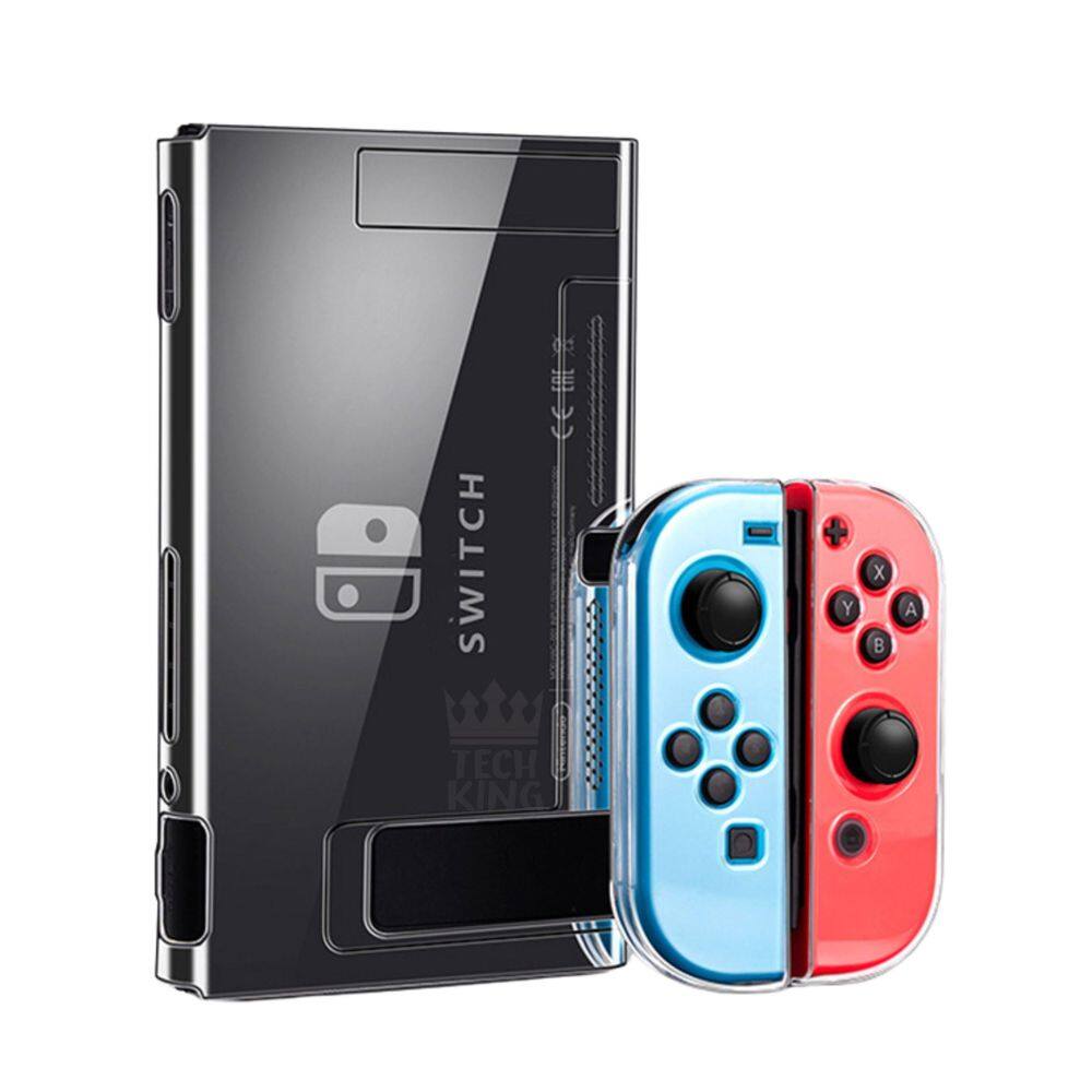 Capa Acrílica E Película De Vidro Para Nintendo Switch Oled