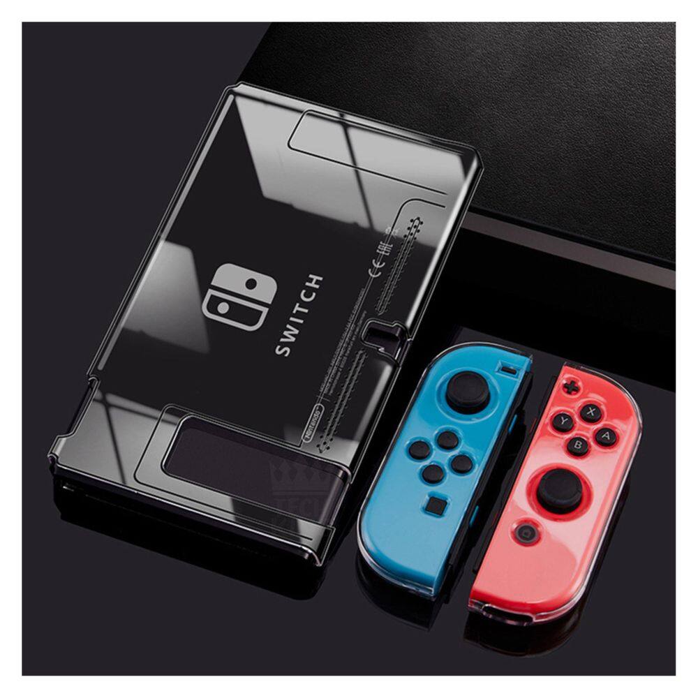 Capa Acrílica E Película De Vidro Para Nintendo Switch Oled