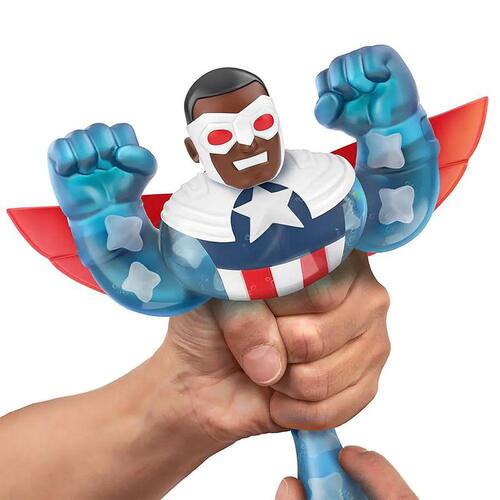 Boneco Estica Marvel Heroes Of Goo Jit Zu - Sunny 2234 - Fabrica da Alegria