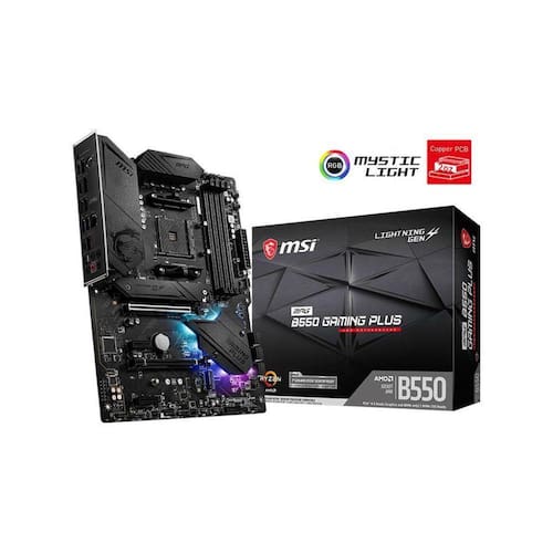 Placa Mãe Msi Mpg B550 Gaming Plus Socket Amd Am4 Atx Ddr4