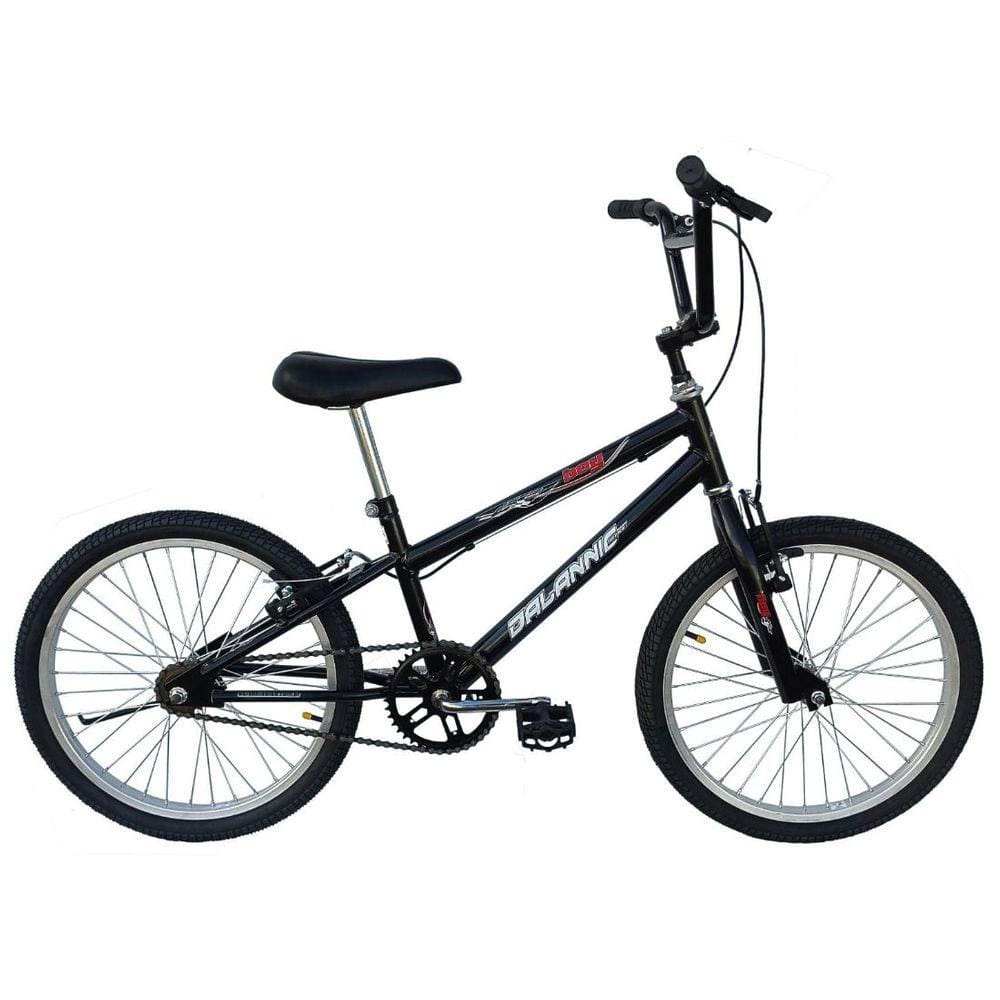 Bicicleta Dalannio Bike Freestylle Aro 20 Rígida 1 Marcha - Preto