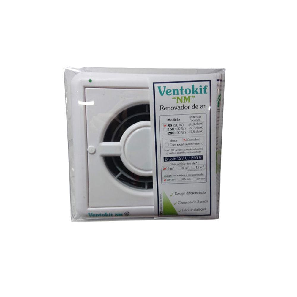 Exaustor Ventokit Vk Booster 300 220v