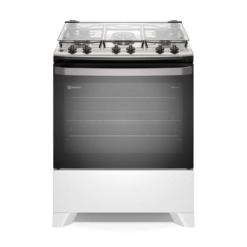 Fogão Electrolux 5 bocas Efficient com PerfectCook Branco (FE5IB)