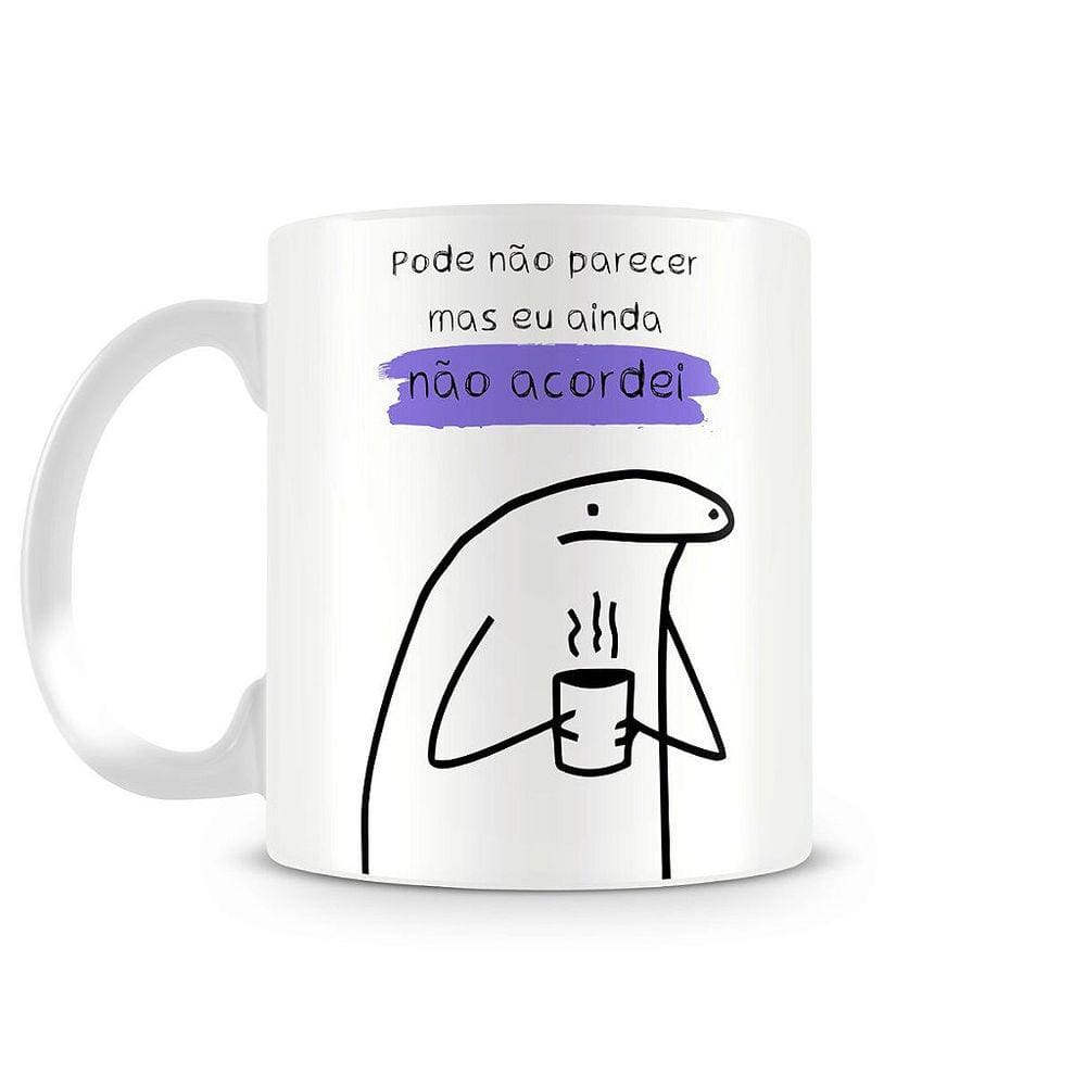 Caneca Meme Flork Há Anos Fazendo M