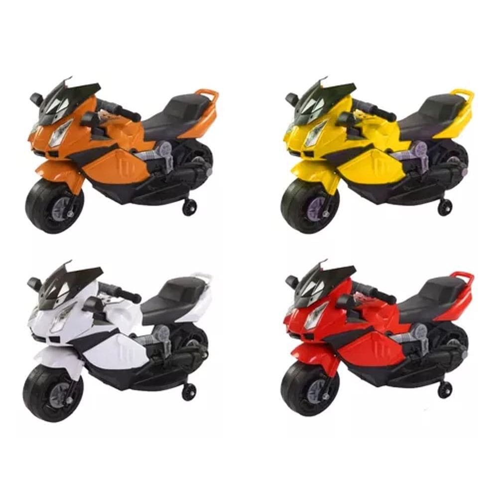 Mini Moto Elétrica Infantil BW127LR 6V - Laranja