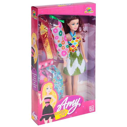 Boneca Amy Closet Style com 4 Lindos | Ponto