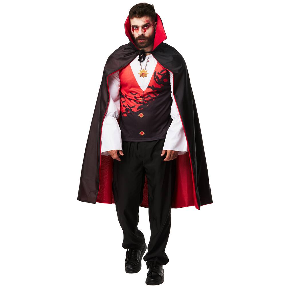 Fantasia infantil halloween vampiro Dracula luxo com capa