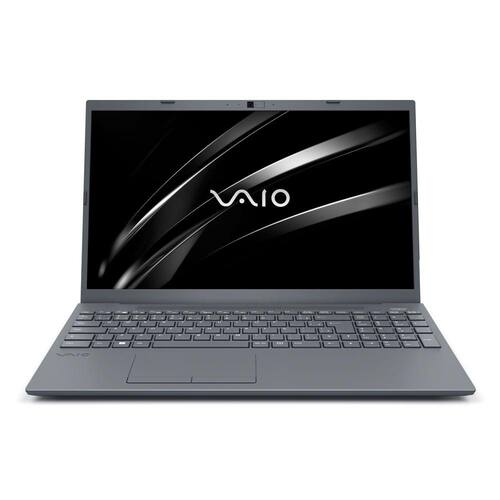 Notebook VAIO® FE15 AMD® Ryzen Ryzen 7- 5700U Linux 16GB RAM SSD - Prata Titânio