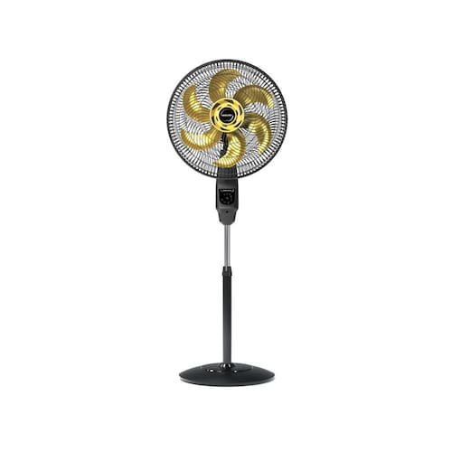 Ventilador de Coluna Mallory Chronos Com Controle remoto e painel touch Preto E Dourado 40cm - 127V Menor preço em Ventilador de Coluna Mallory Chronos Com Controle remoto e painel touch Preto E Dourado 40cm - 127V
